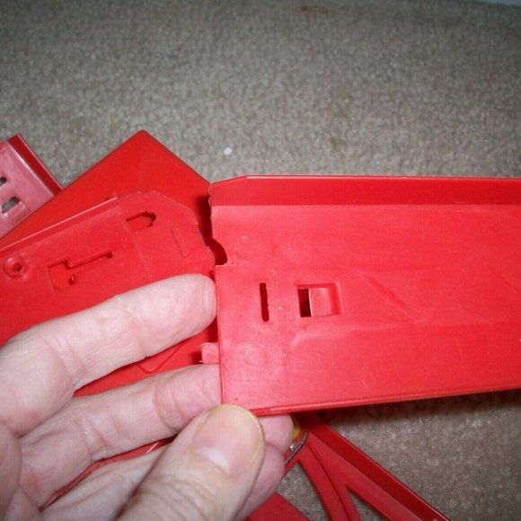 Vintage 1978 Durham's Motorized Daredevil Stunt Track Toy Car Tracks Non Working - Picture 10 of 11